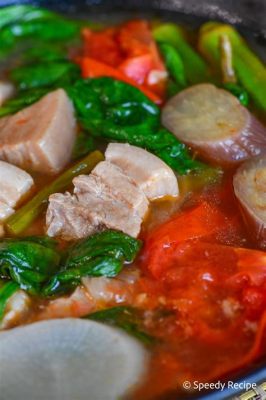  Sinigang na Baboy: Un Sogno Acido e Confortante di Saporiti Caldi Filtrati!